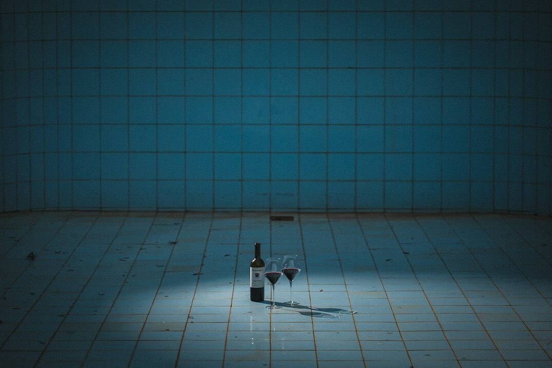 detective investigating crime scene