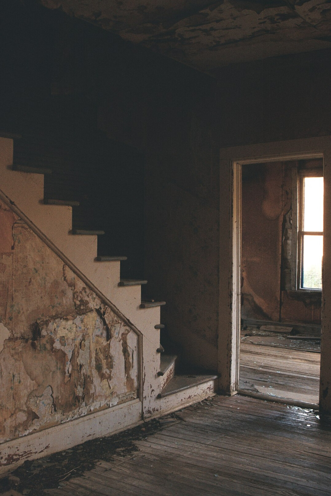 abandoned old house interior